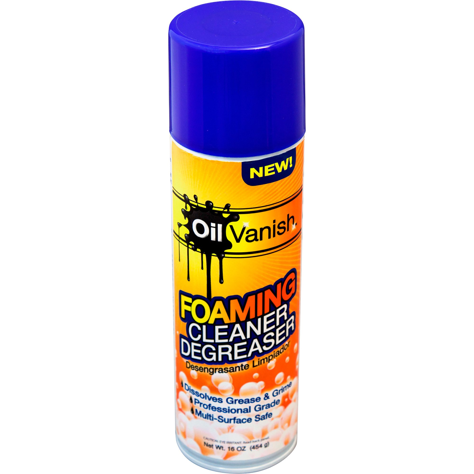Oil Vanish Foaming Cleaner Degreaser — 16-Oz. Can, Model# 8400-020